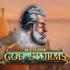Slots logo of Age Of The Gods: God of Storms from Playtech at Priced Up Casino