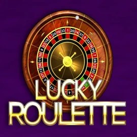 Lucky Roulette online game logo by Belatra Games on priced-upcasino.uk.com
