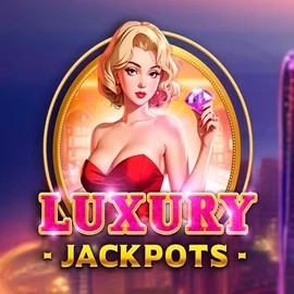 Luxury Jackpots logo by Triple Cherry at Priced Up Casino
