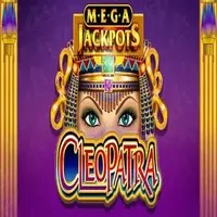 Mega Jackpots Cleopatra slot visual from IGT available on priced-upcasino.uk.com