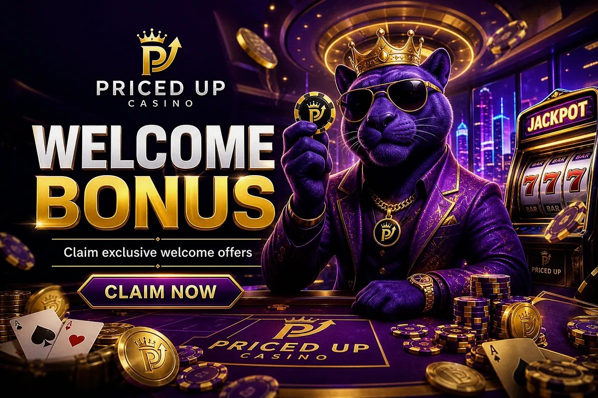 Priced Up Welcome