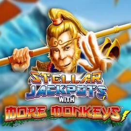 Enjoy Stellar Jackpots with More Monkeys by Lightning Box Game – logo hosted on priced-upcasino.uk.com