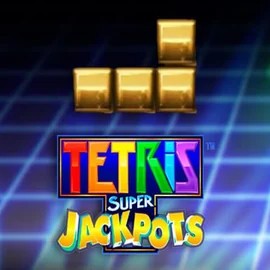 Tetris Super Jackpots logo – Jackpots by WMS at Priced Up Casino